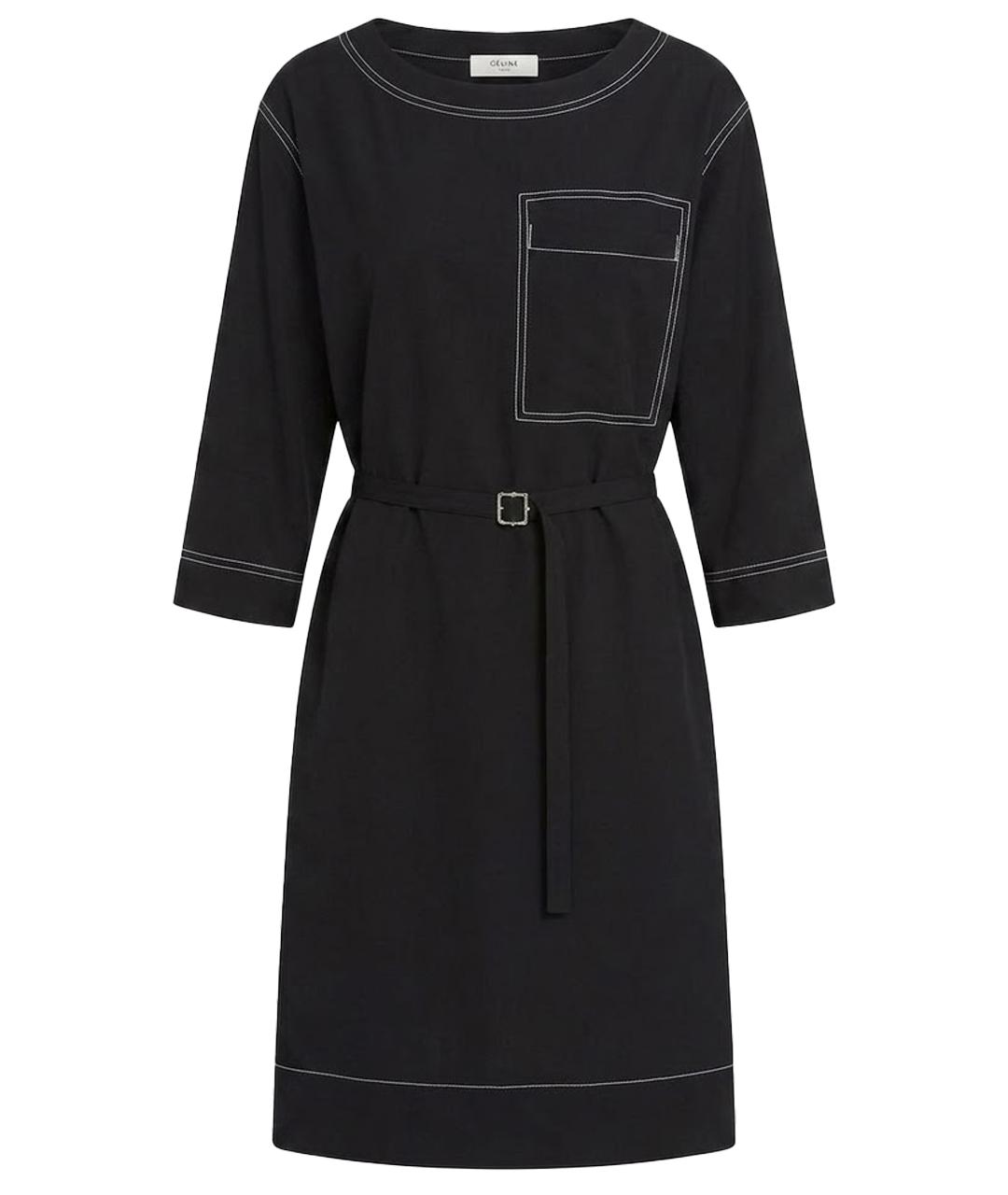 CELINE Черное платье, фото 1