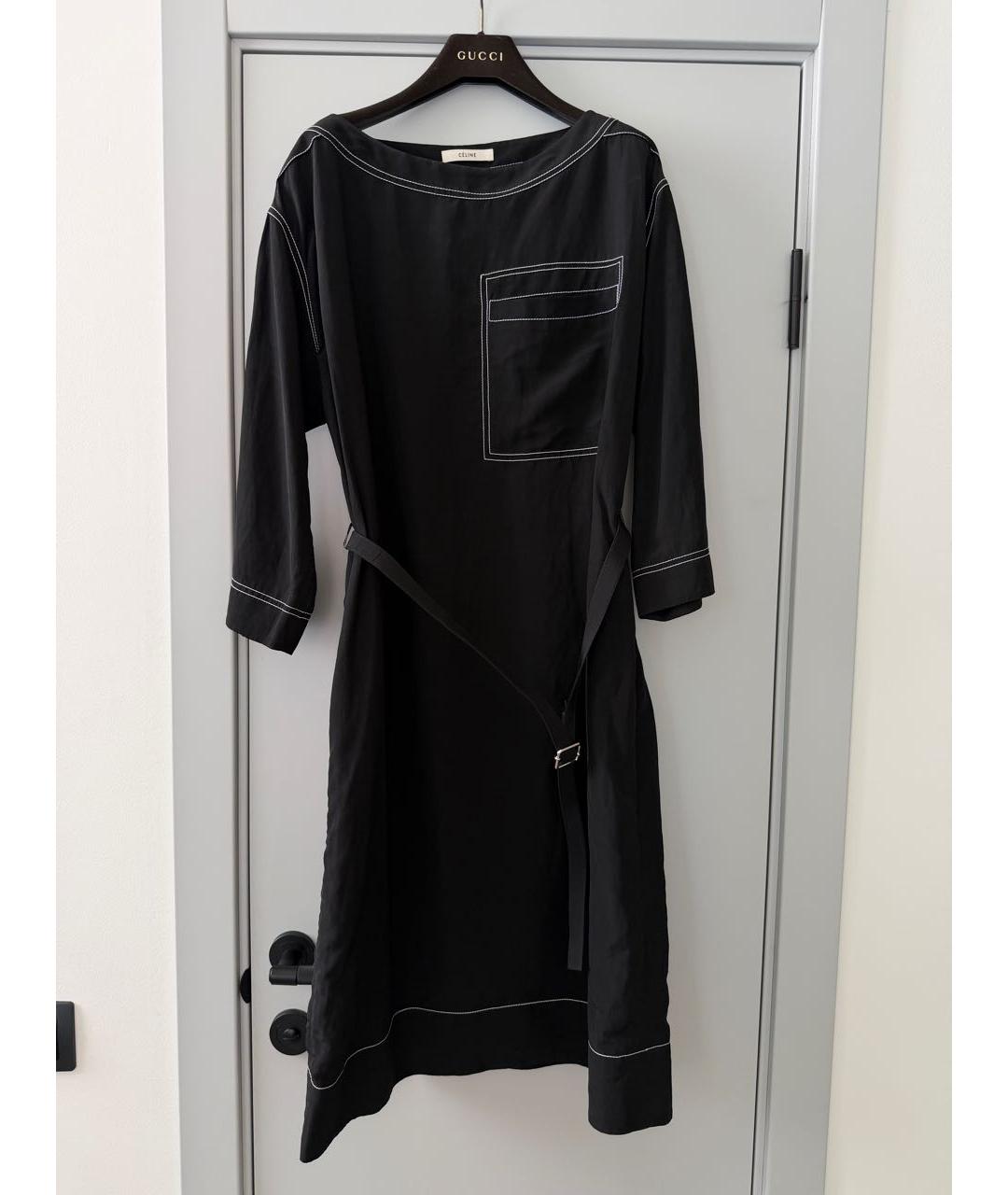 CELINE Черное платье, фото 2