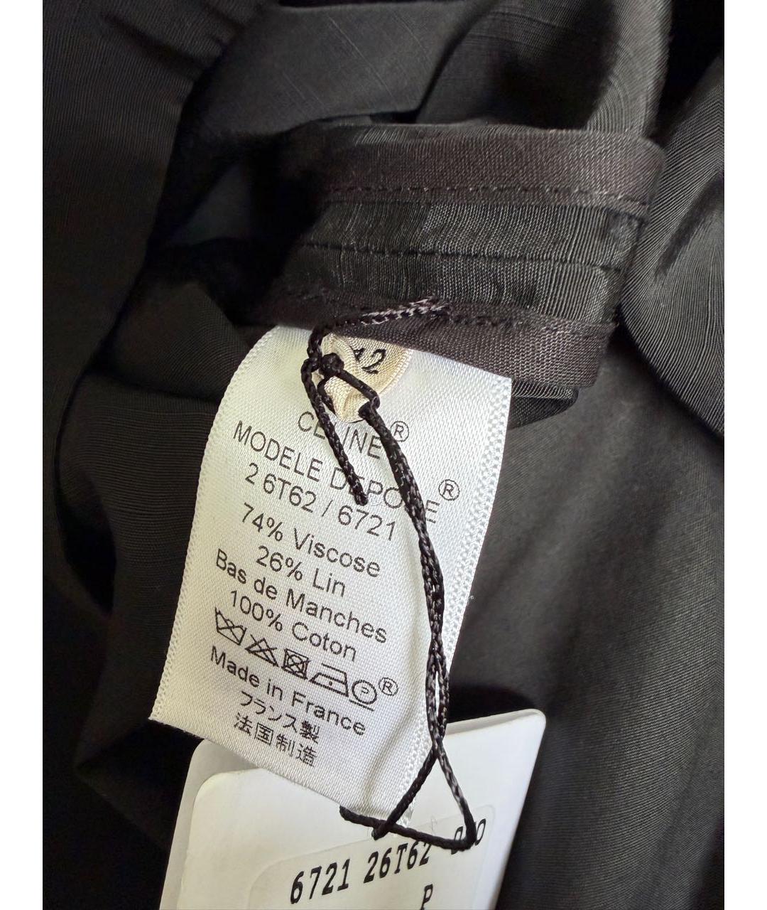 CELINE Черное платье, фото 7