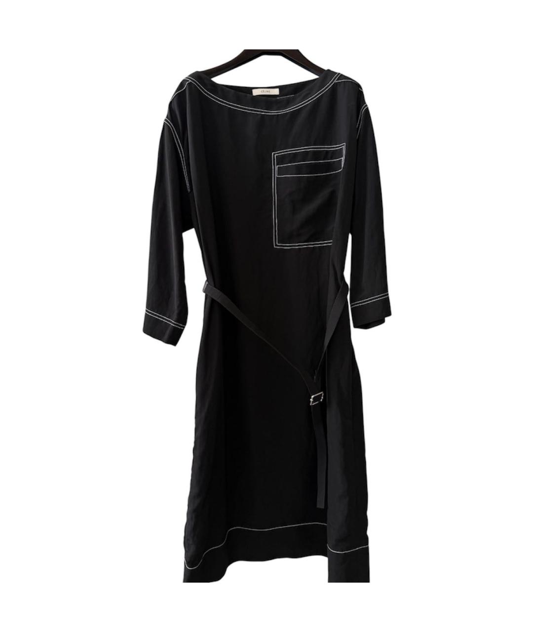 CELINE Черное платье, фото 8