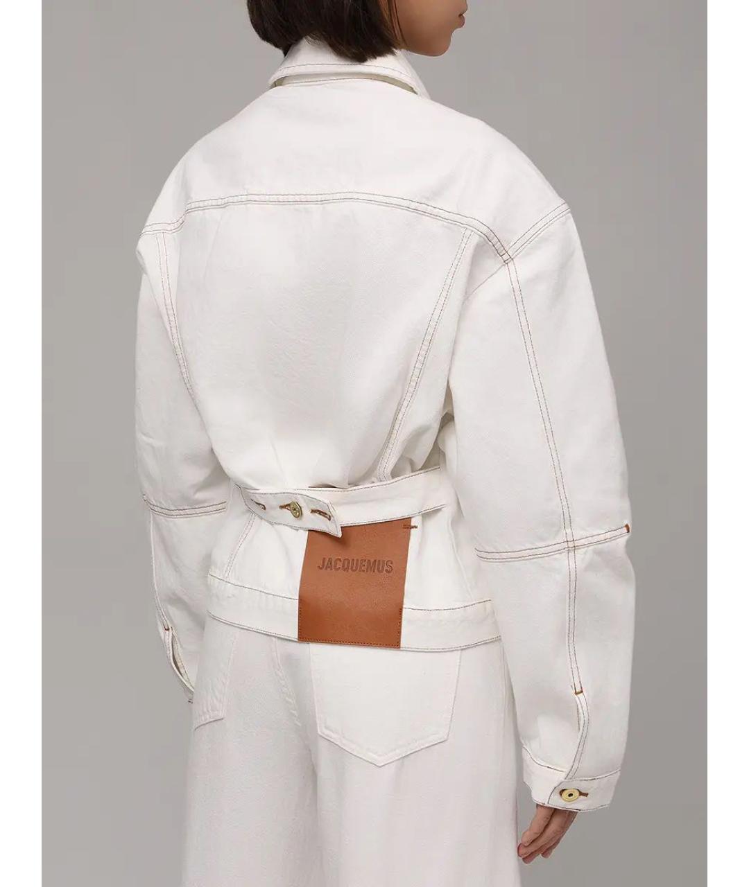JACQUEMUS Белая куртка, фото 2
