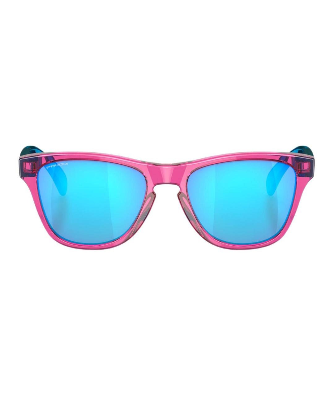 OAKLEY Розовые пластиковые солнцезащитные очки, фото 2