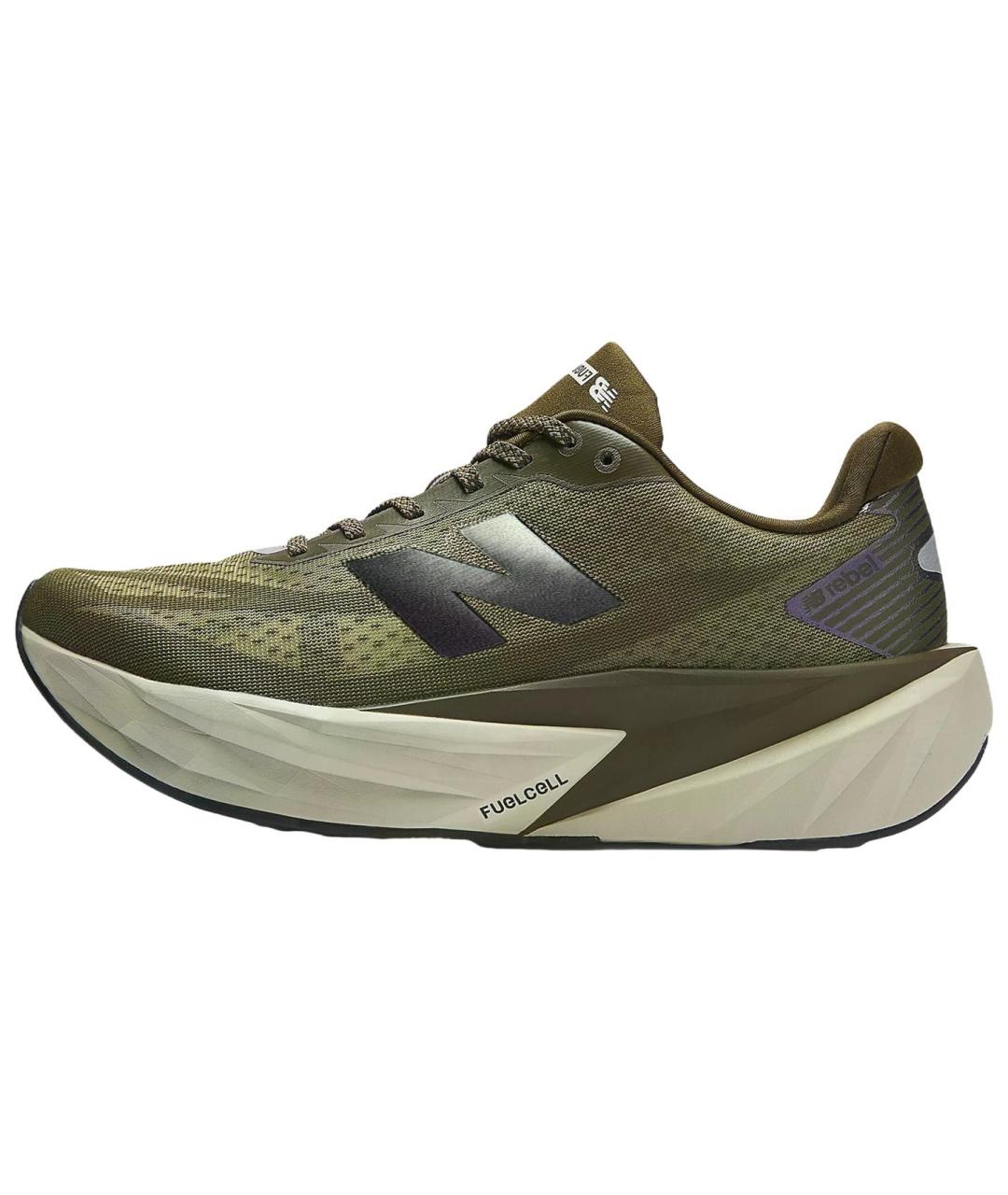 NEW BALANCE Зеленые синтетические низкие кроссовки / кеды, фото 8