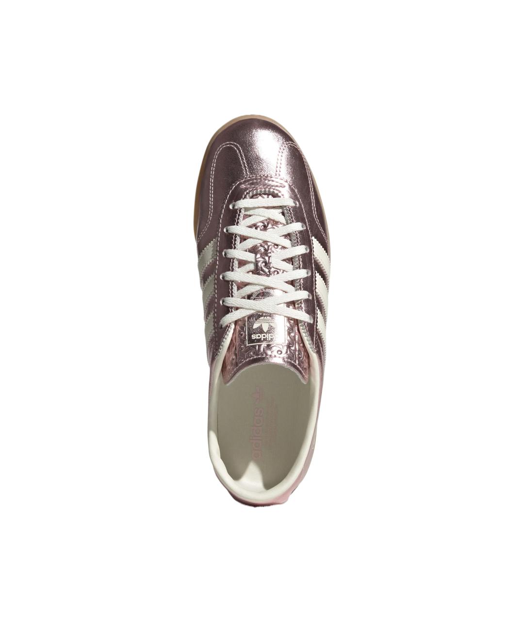 ADIDAS Розовые кожаные кеды, фото 4
