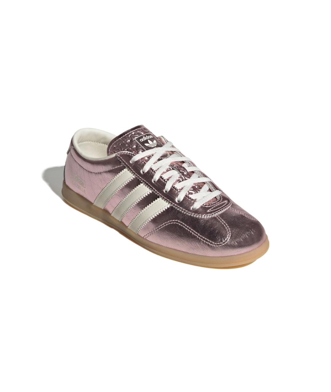 ADIDAS Розовые кожаные кеды, фото 2
