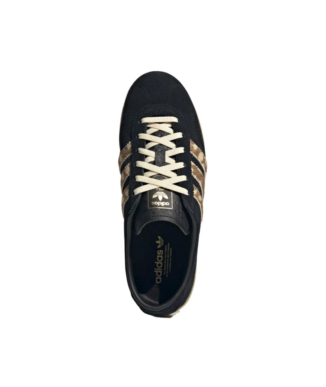 ADIDAS Черные замшевые кеды, фото 4