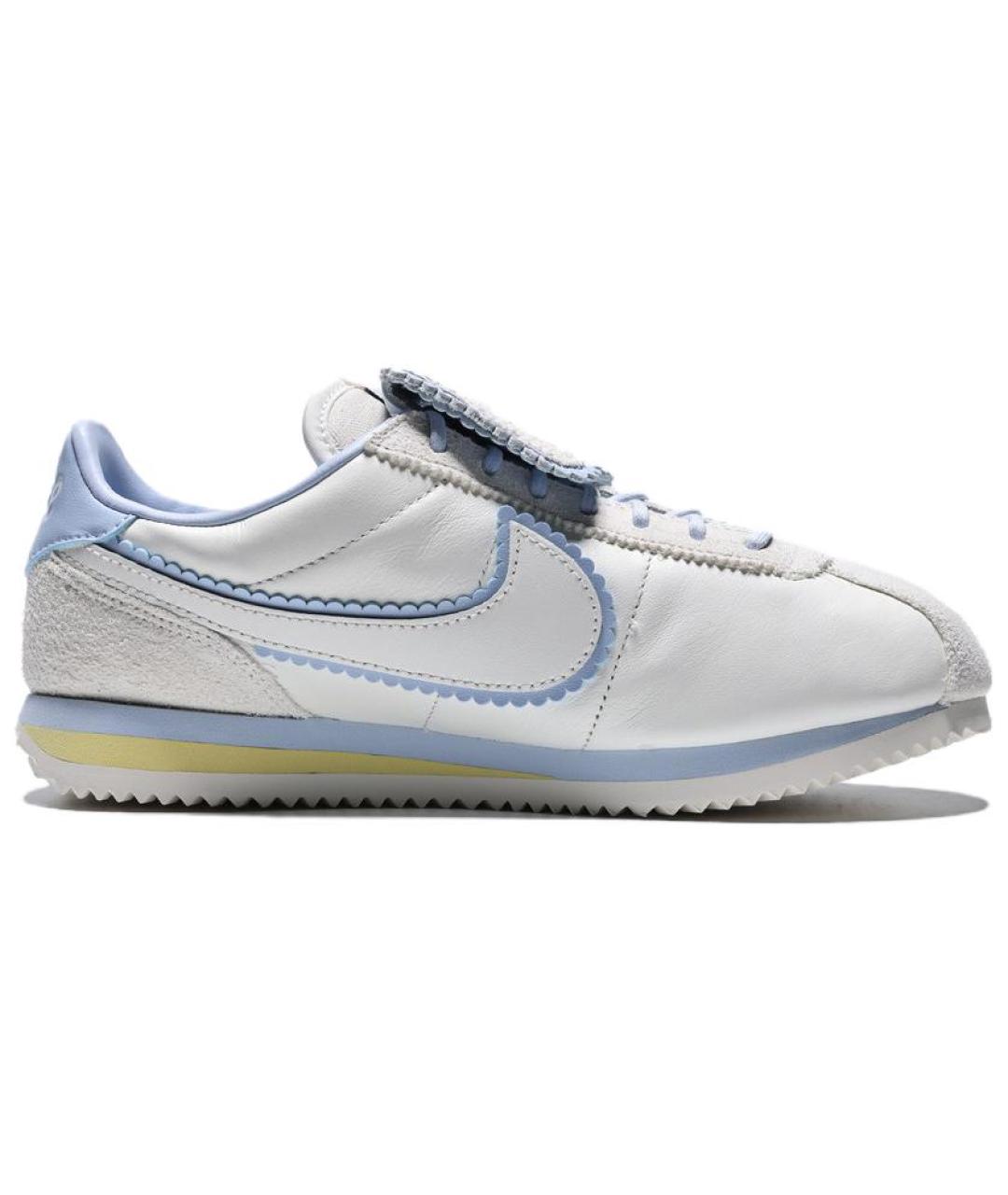 NIKE Белые кожаные кроссовки, фото 2