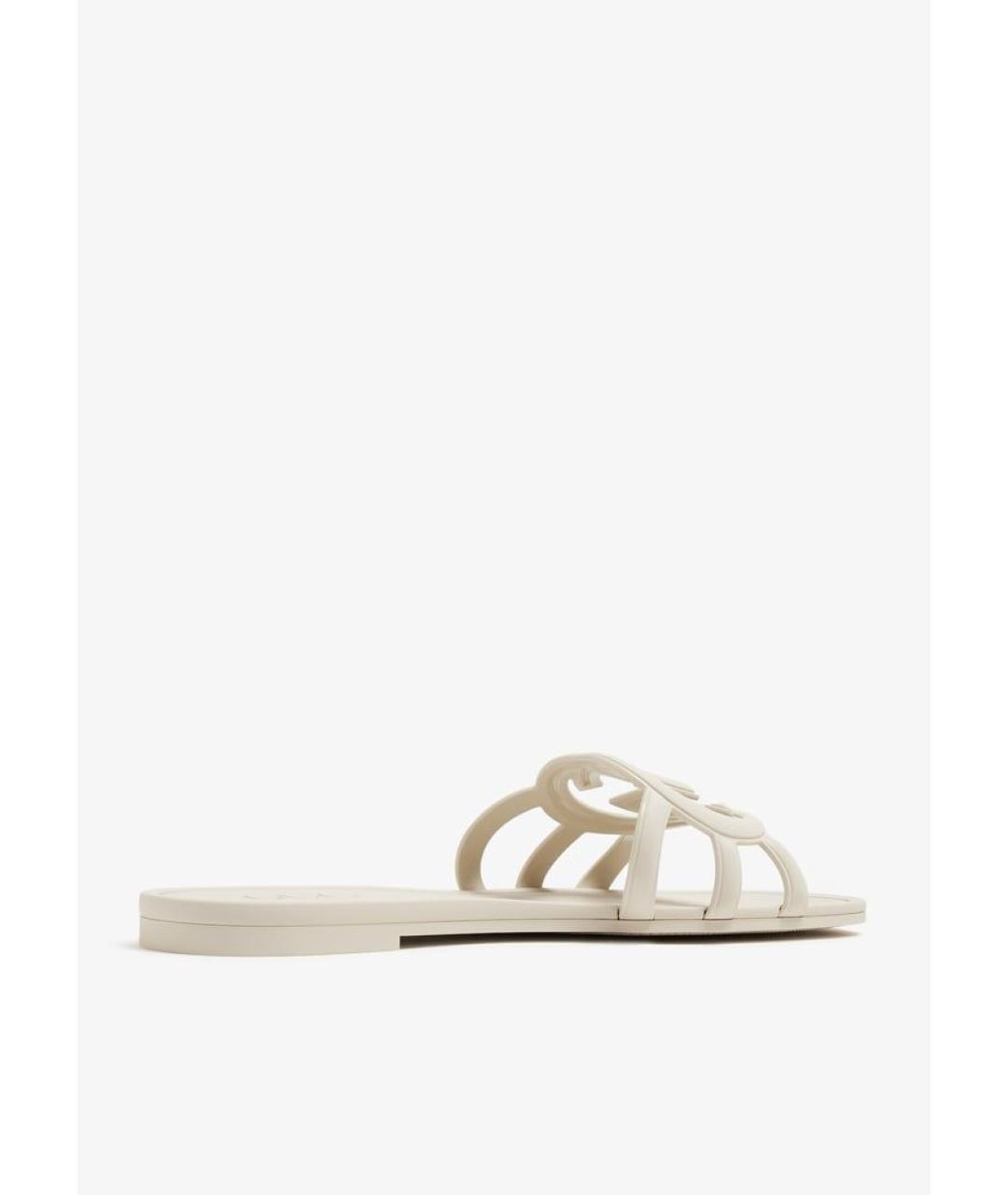 GUCCI Белые сандалии, фото 3
