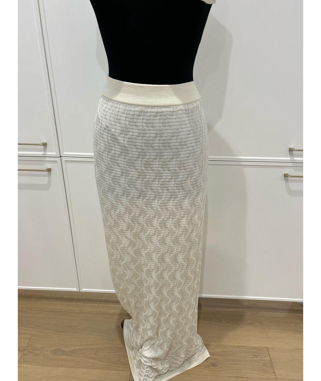 M MISSONI Бирюзовый хлопко-эластановый костюм с юбками, фото 2