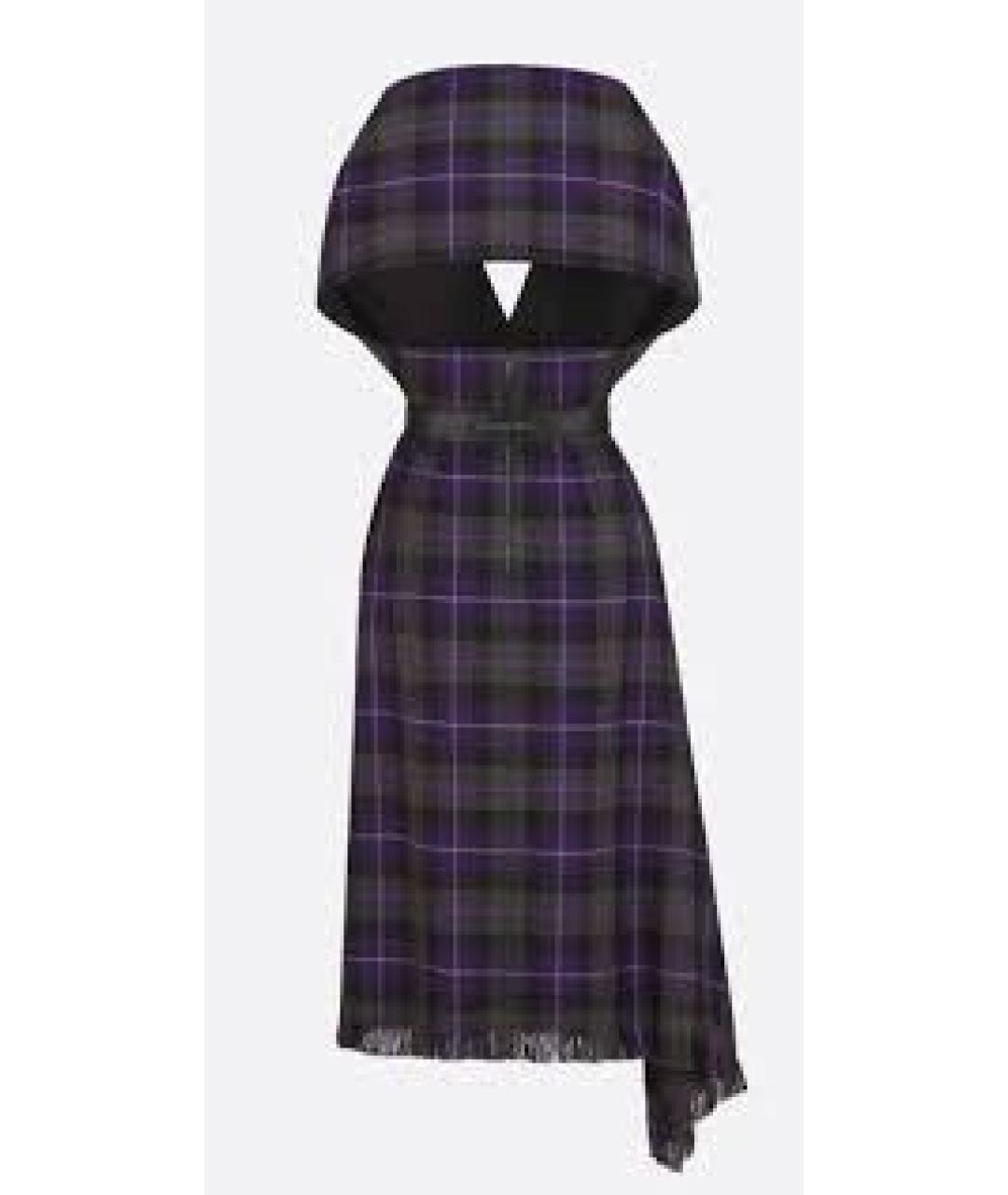 CHRISTIAN DIOR Фиолетовое платье, фото 2