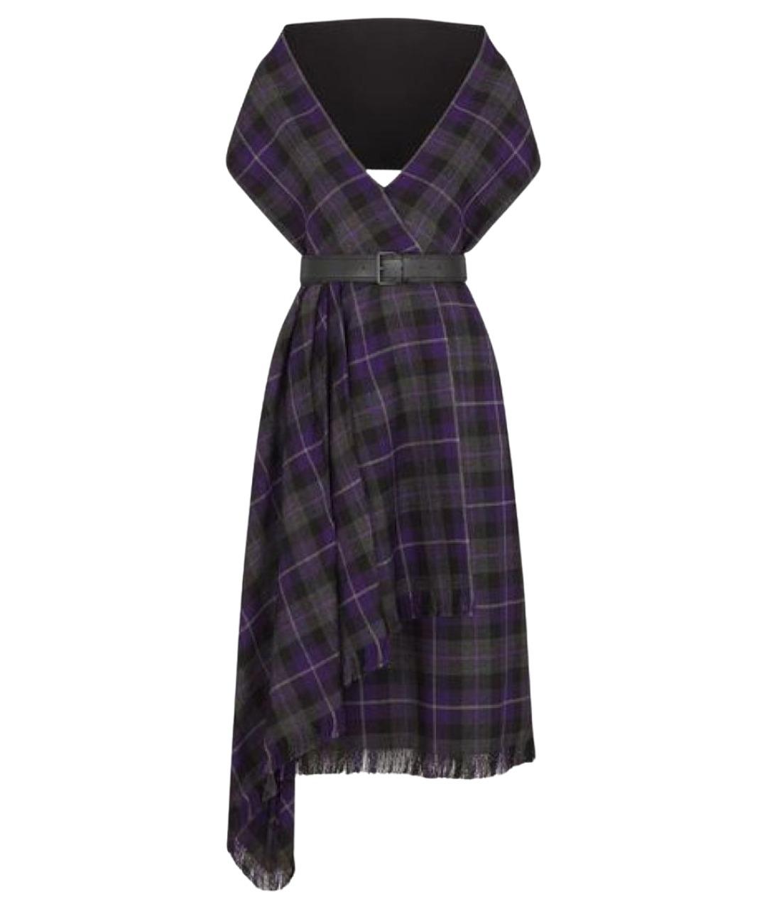 CHRISTIAN DIOR Фиолетовое платье, фото 1