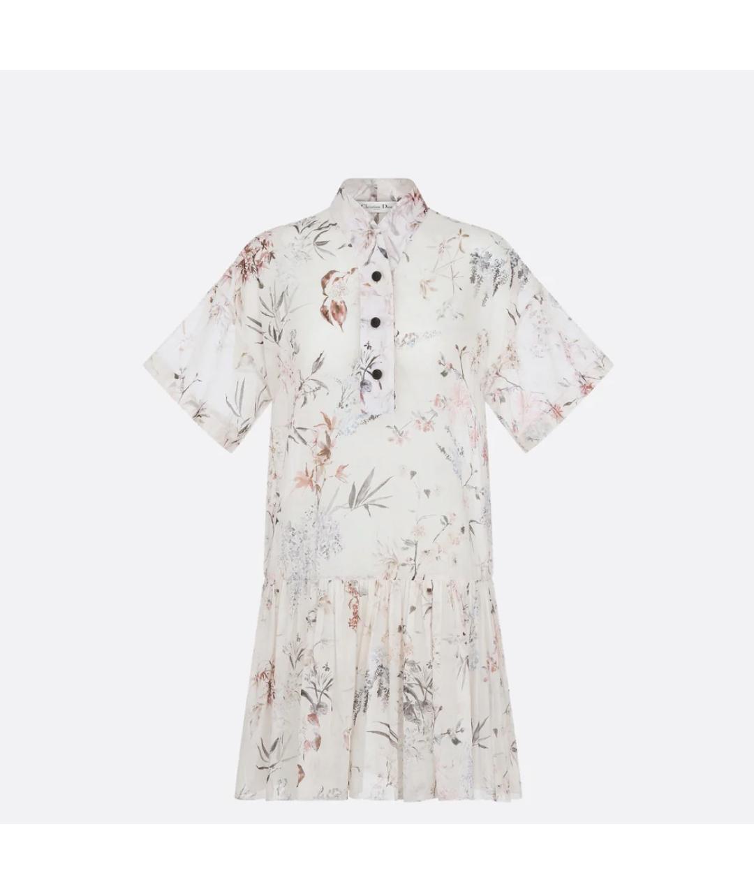 CHRISTIAN DIOR Мульти повседневное платье, фото 3