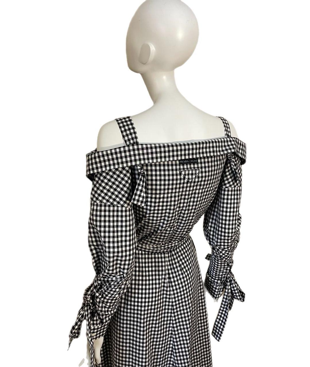 PRADA Мульти хлопковое повседневное платье, фото 6