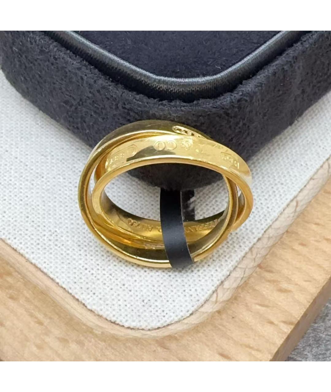 TIFFANY&CO Золотое кольцо, фото 5