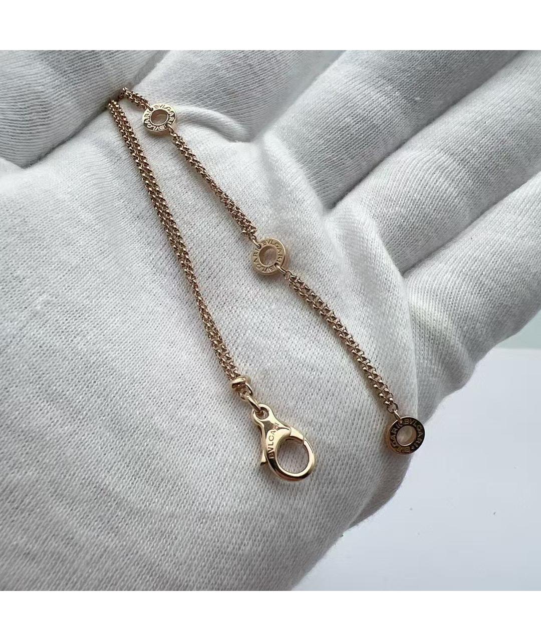 BVLGARI Золотая подвеска из розового золота, фото 6
