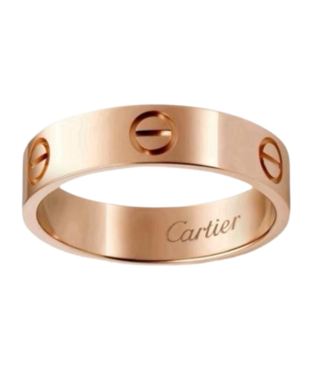 CARTIER Золотое кольцо из розового золота, фото 1