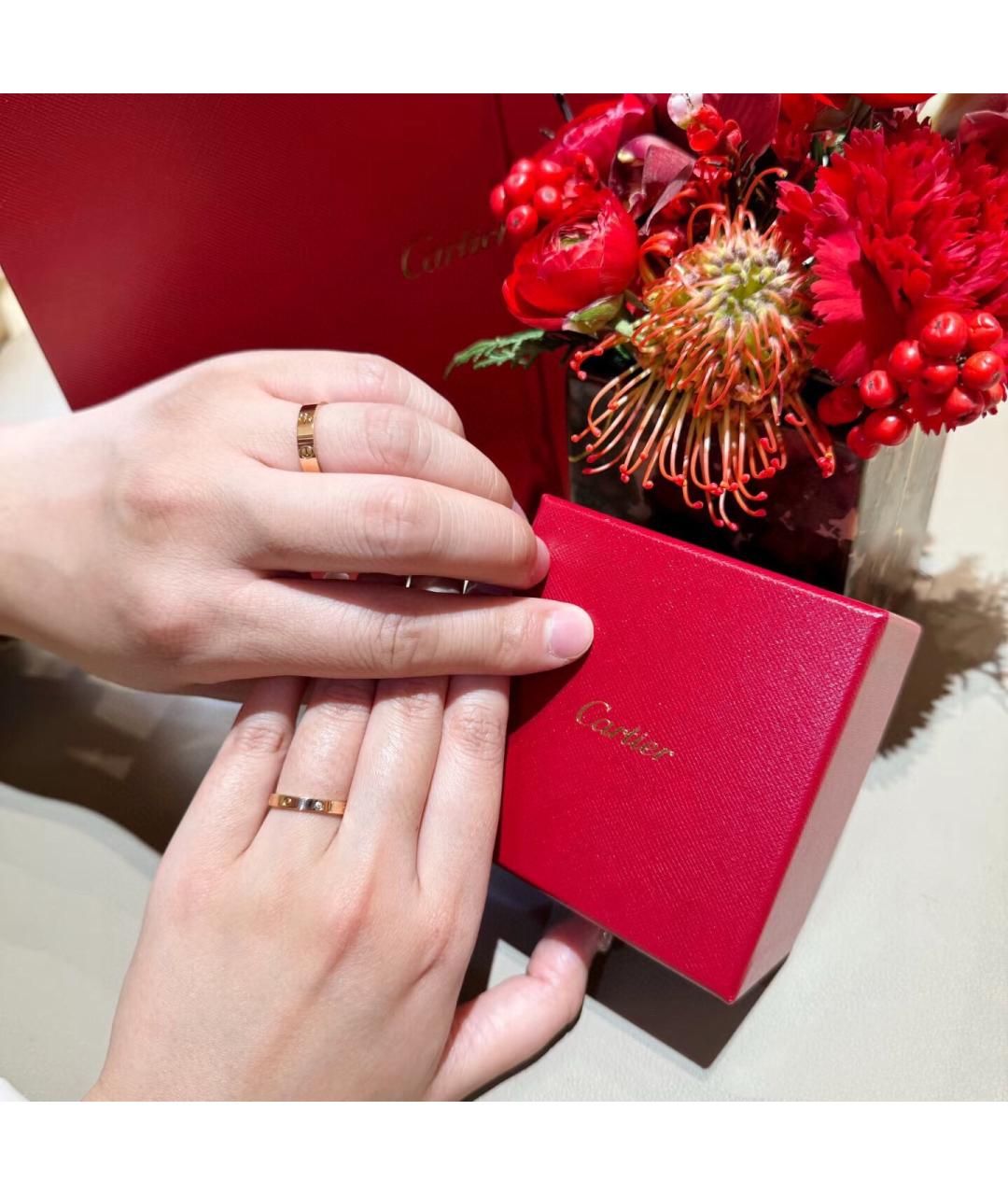 CARTIER Золотое кольцо из розового золота, фото 3