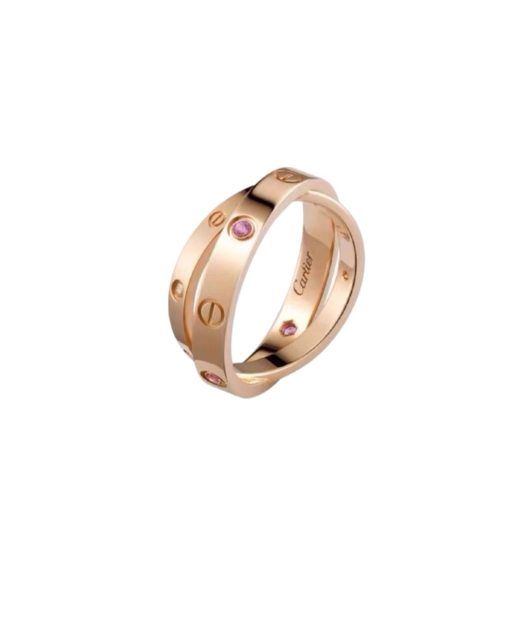 CARTIER Золотое кольцо из розового золота, фото 3