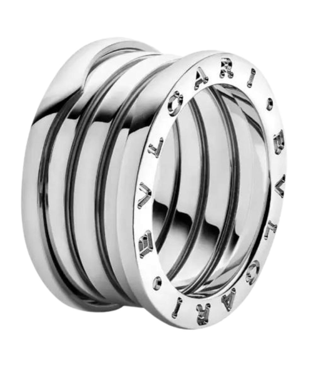 BVLGARI Серебряное кольцо из белого золота, фото 1