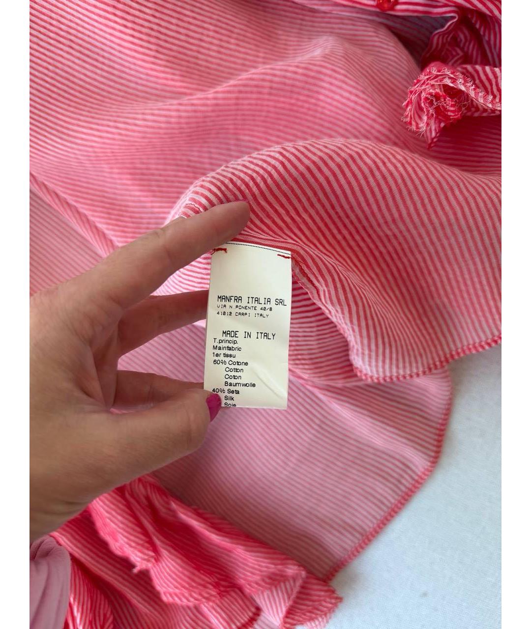 ERMANNO SCERVINO Красная рубашка, фото 4