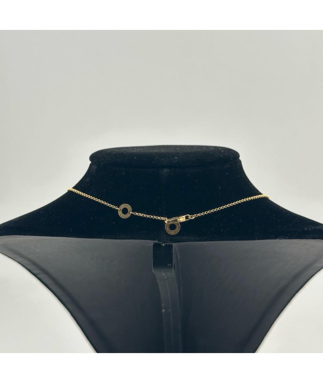 BVLGARI Черное колье из розового золота, фото 5