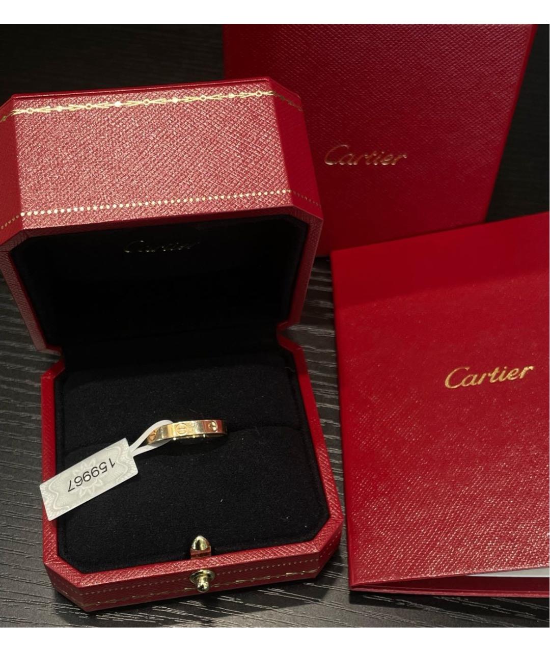 CARTIER Золотое кольцо из розового золота, фото 3