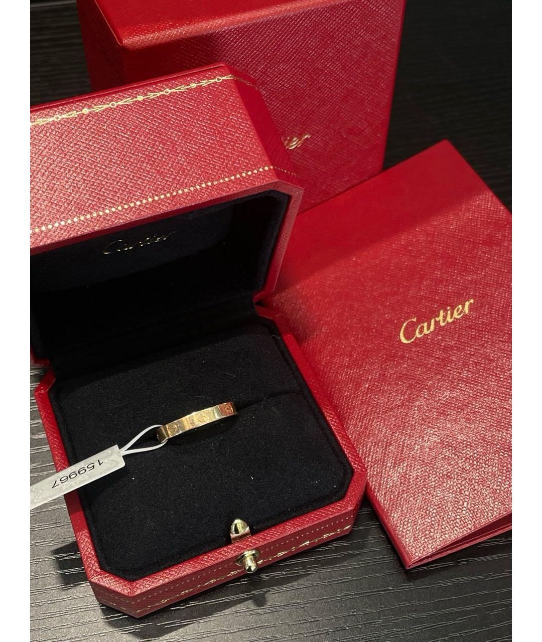 CARTIER Золотое кольцо из розового золота, фото 2