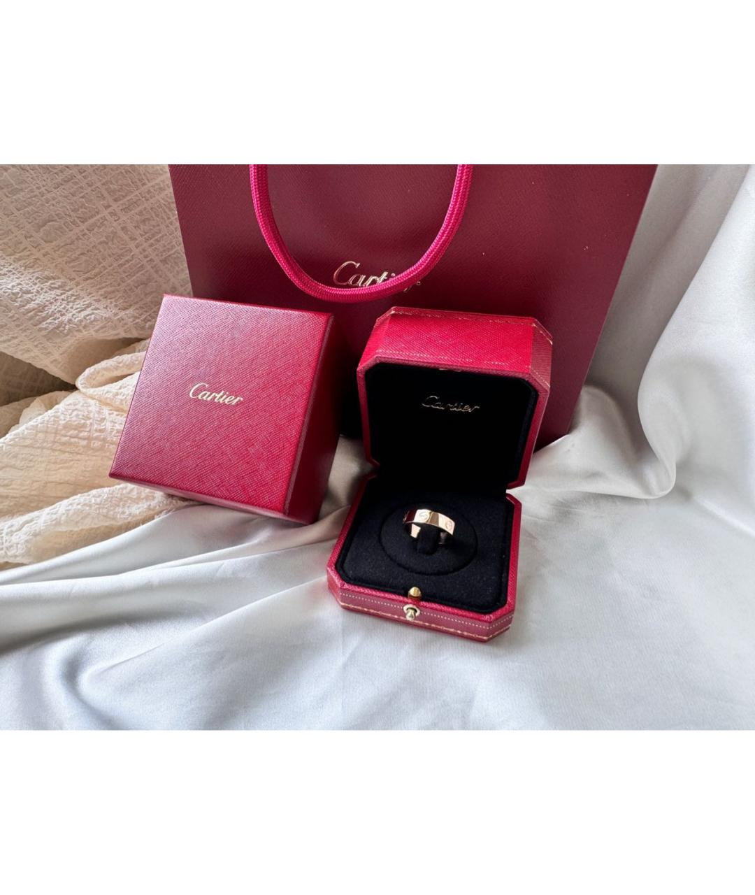 CARTIER Золотое кольцо из розового золота, фото 2