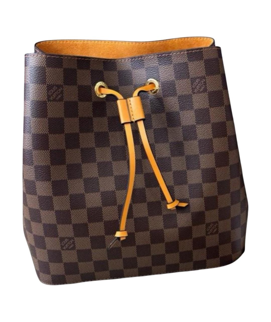 LOUIS VUITTON Коричневая сумка через плечо, фото 1
