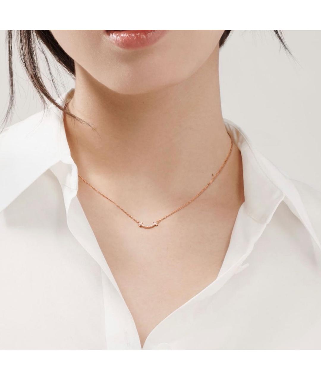 TIFFANY&CO Золотое колье из розового золота, фото 6