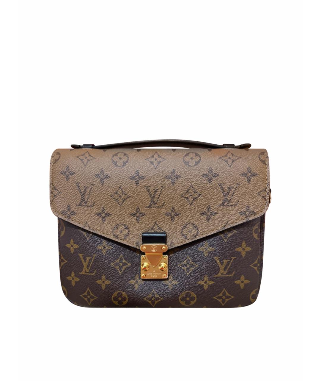 LOUIS VUITTON Коричневая сумка через плечо, фото 1