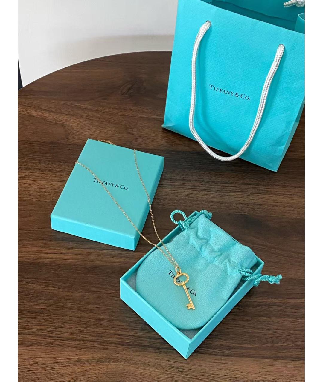 TIFFANY&CO Золотая подвеска из розового золота, фото 5