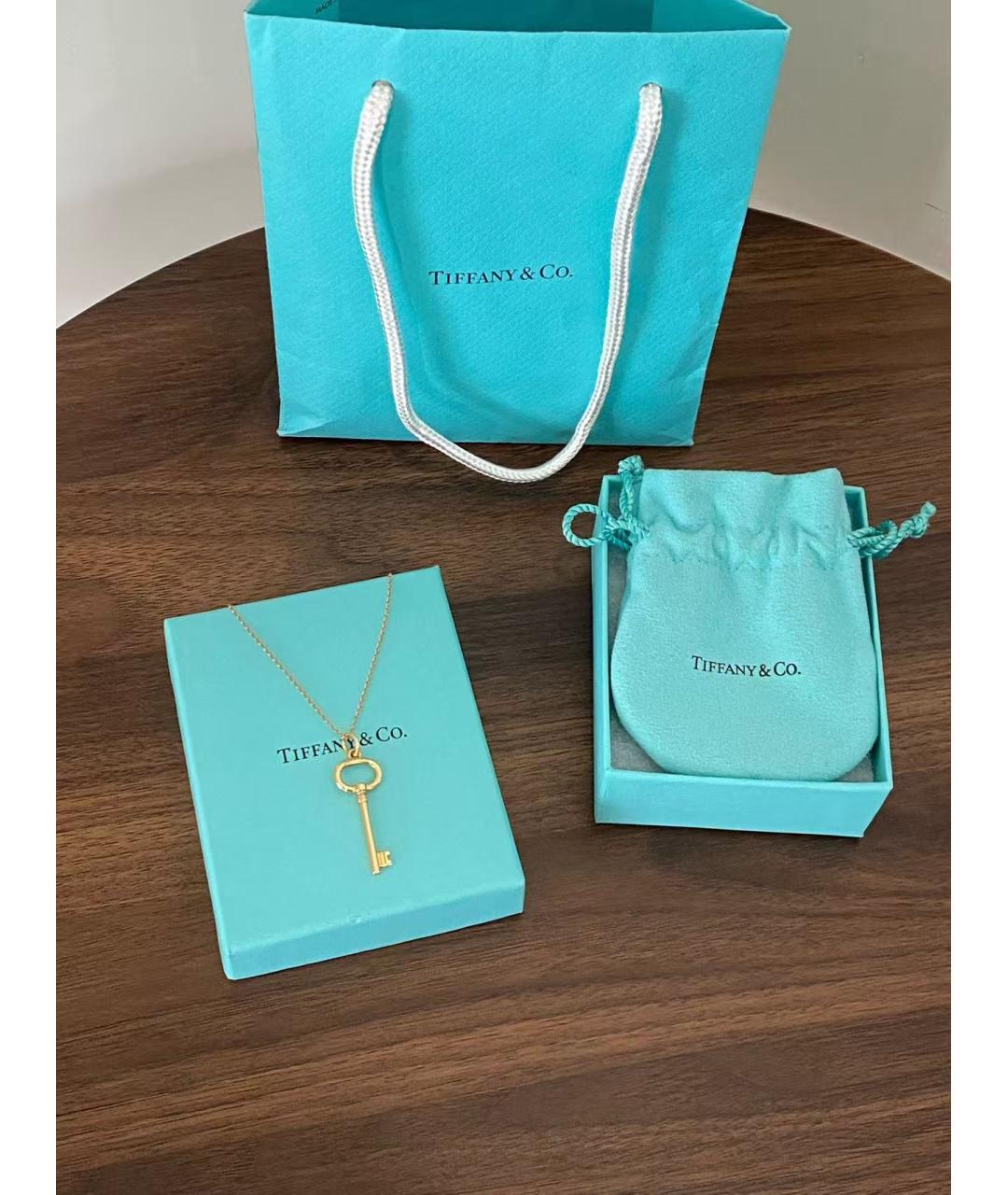 TIFFANY&CO Золотая подвеска из розового золота, фото 4