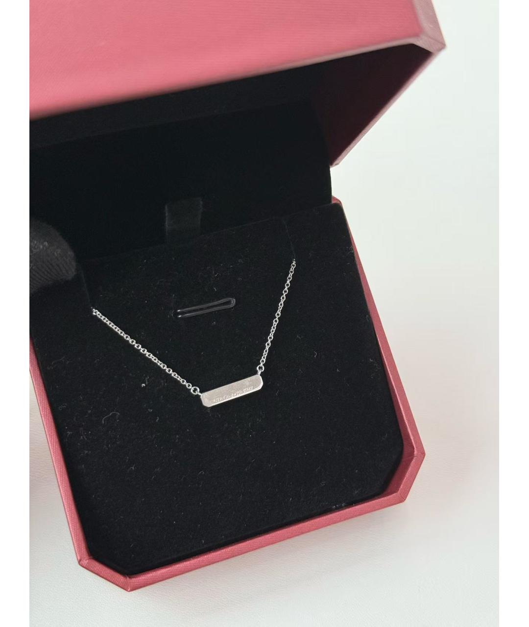 TIFFANY&CO Серебряное колье из белого золота, фото 3