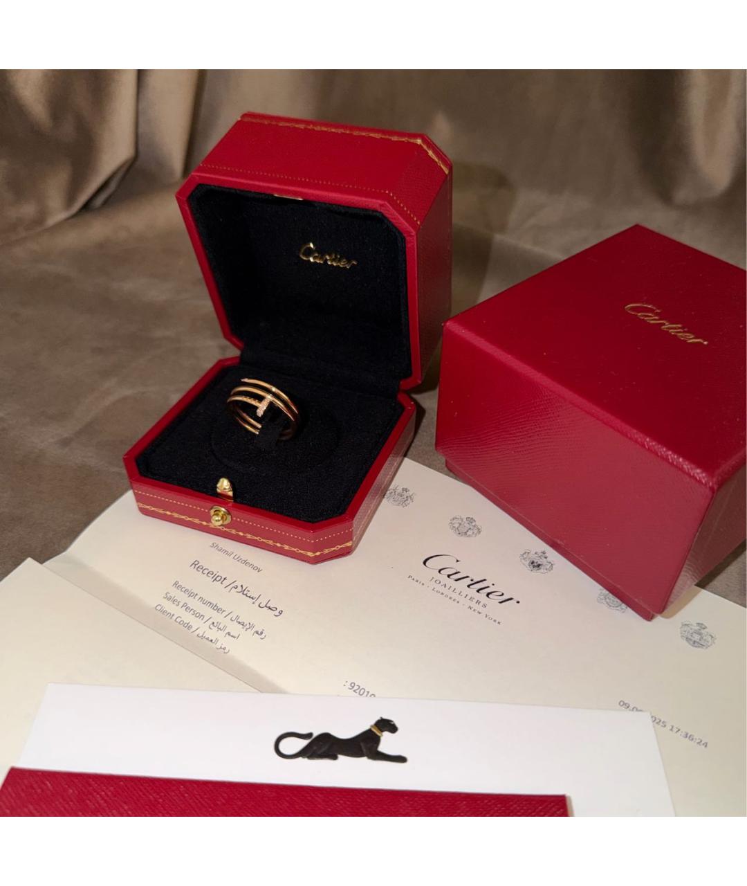 CARTIER Кольцо из розового золота, фото 5