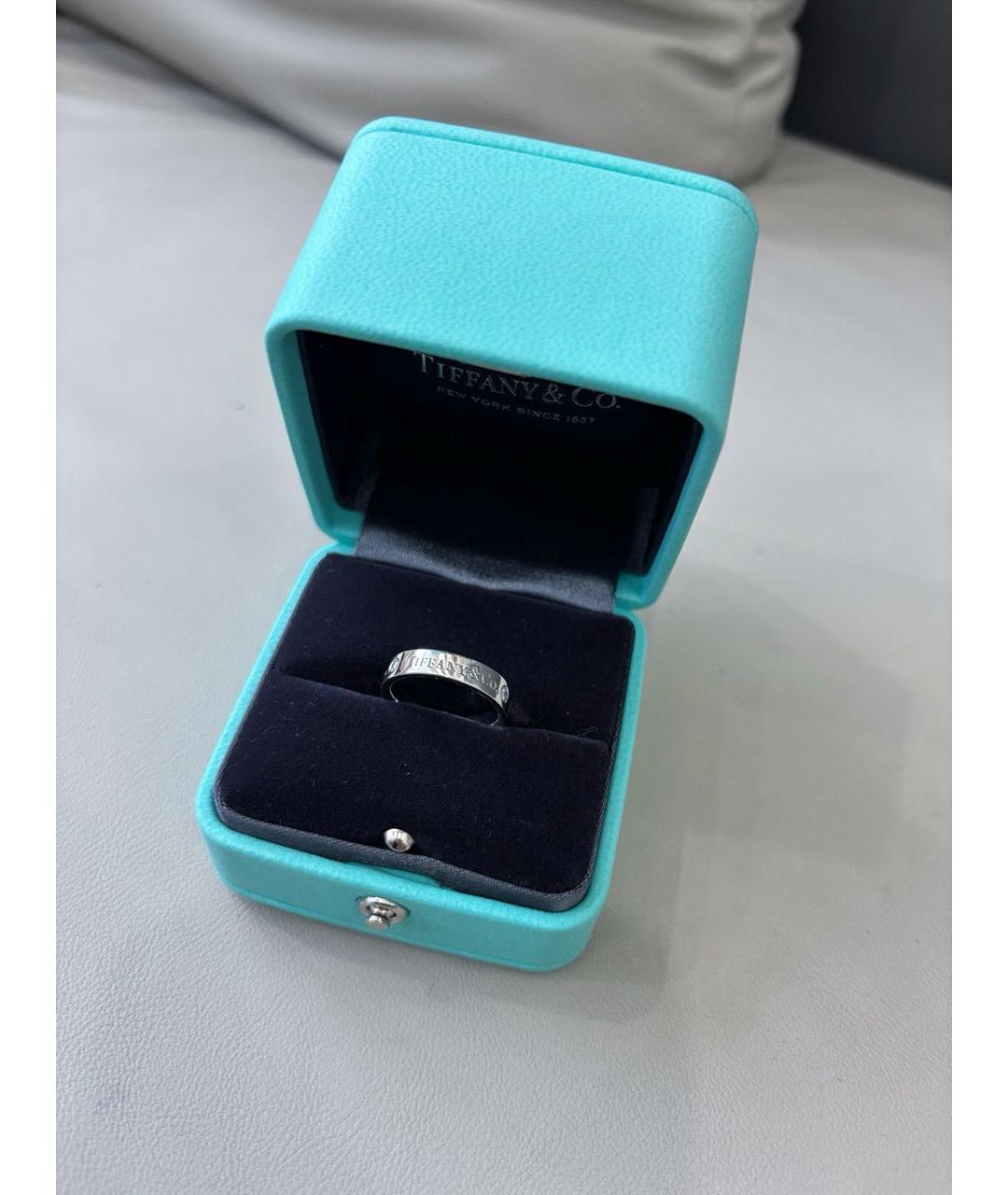 TIFFANY&CO Серебряное платиновое кольцо, фото 2