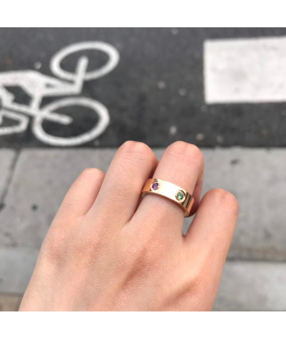 CARTIER Золотое кольцо из розового золота, фото 4