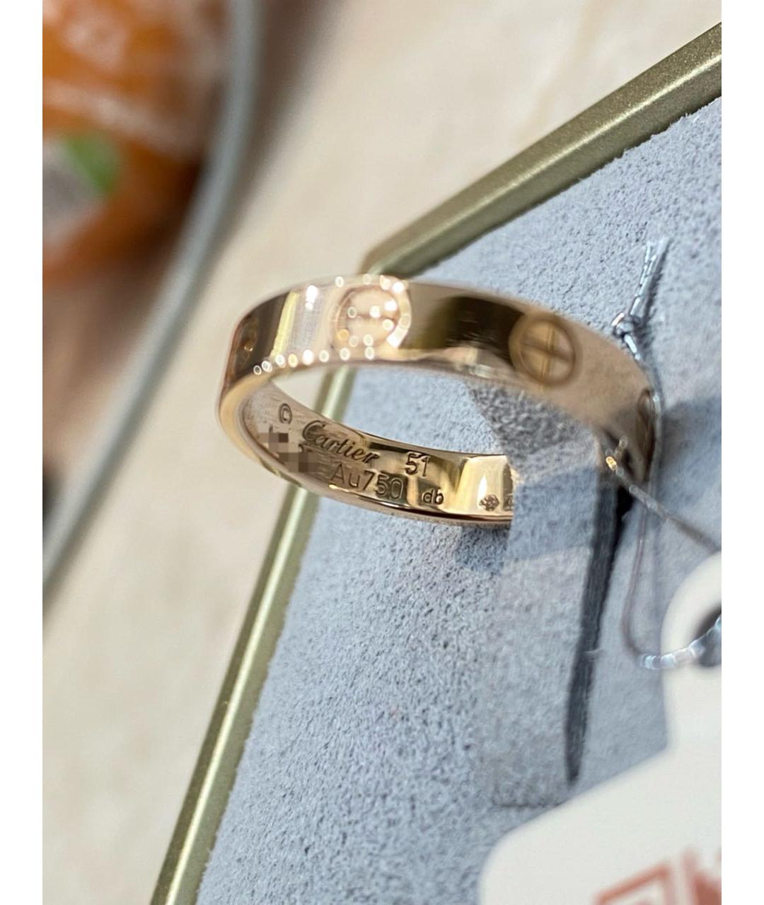CARTIER Золотое кольцо из розового золота, фото 4