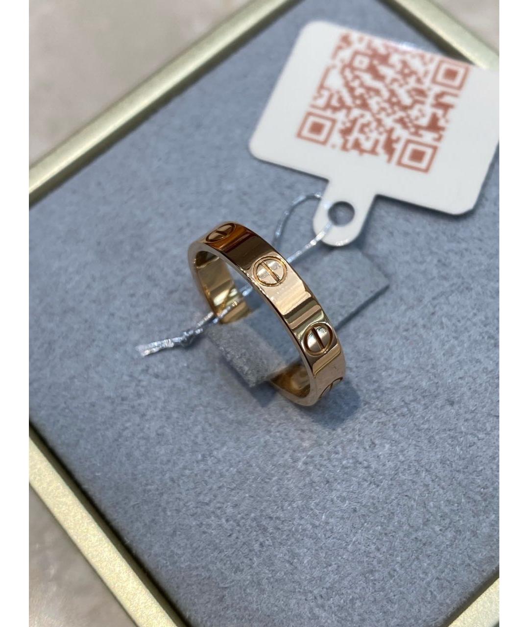 CARTIER Золотое кольцо из розового золота, фото 2
