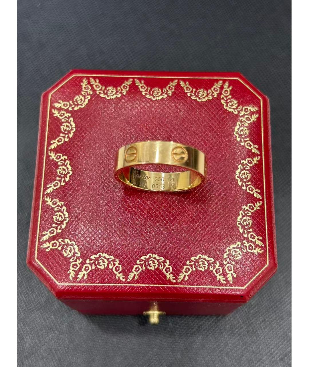 CARTIER Золотое кольцо, фото 2