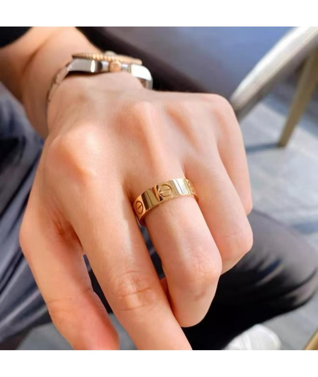 CARTIER Золотое кольцо, фото 3