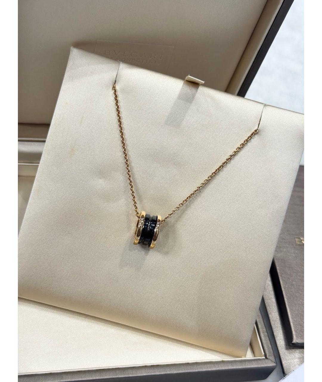 BVLGARI Золотое колье из розового золота, фото 2