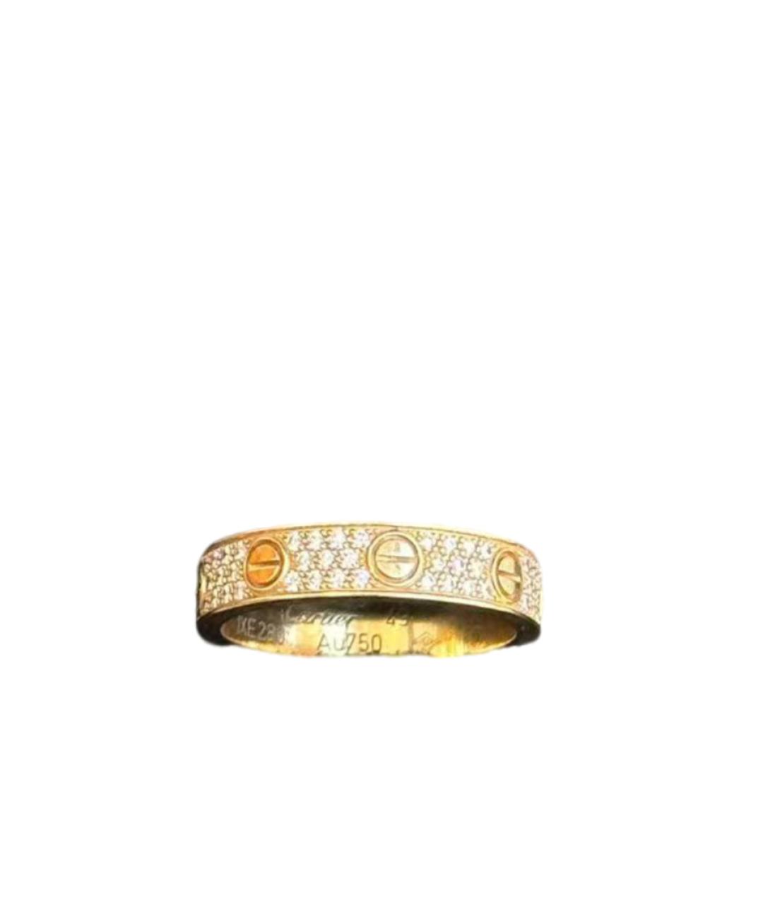 CARTIER Золотое кольцо, фото 1