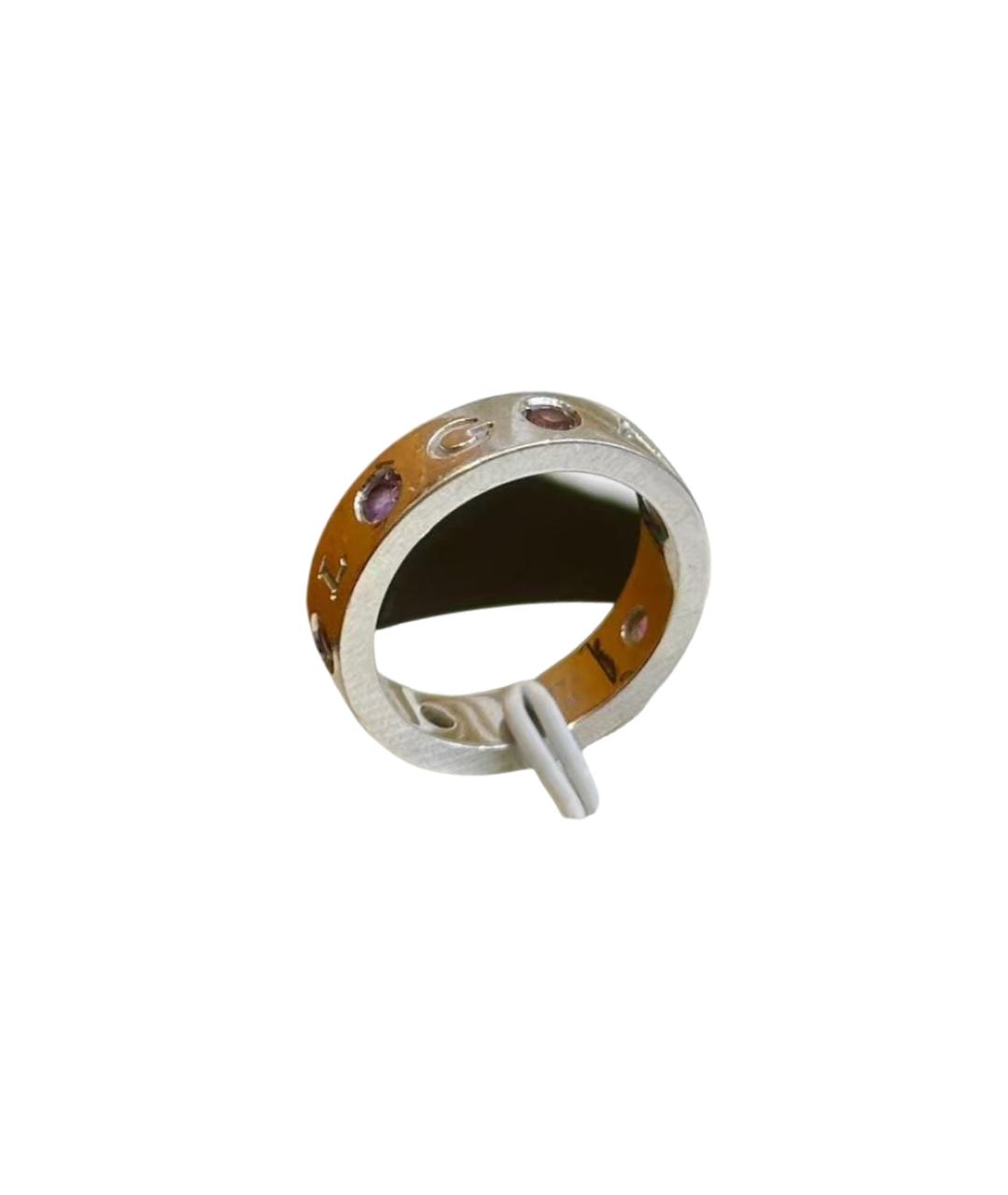 BVLGARI Серебряное кольцо из белого золота, фото 2