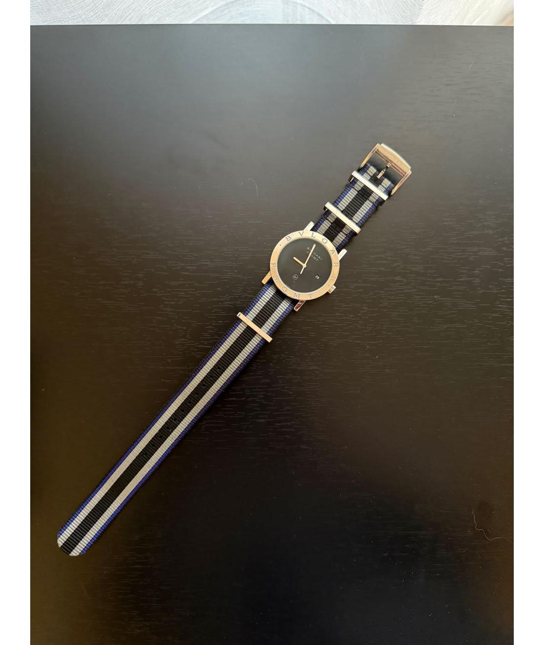 BVLGARI Черные часы, фото 2