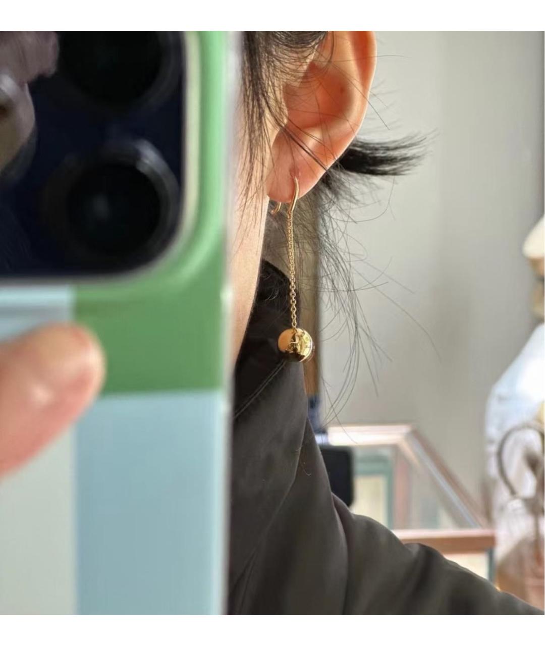 TIFFANY&CO Розовые серьги из розового золота, фото 7