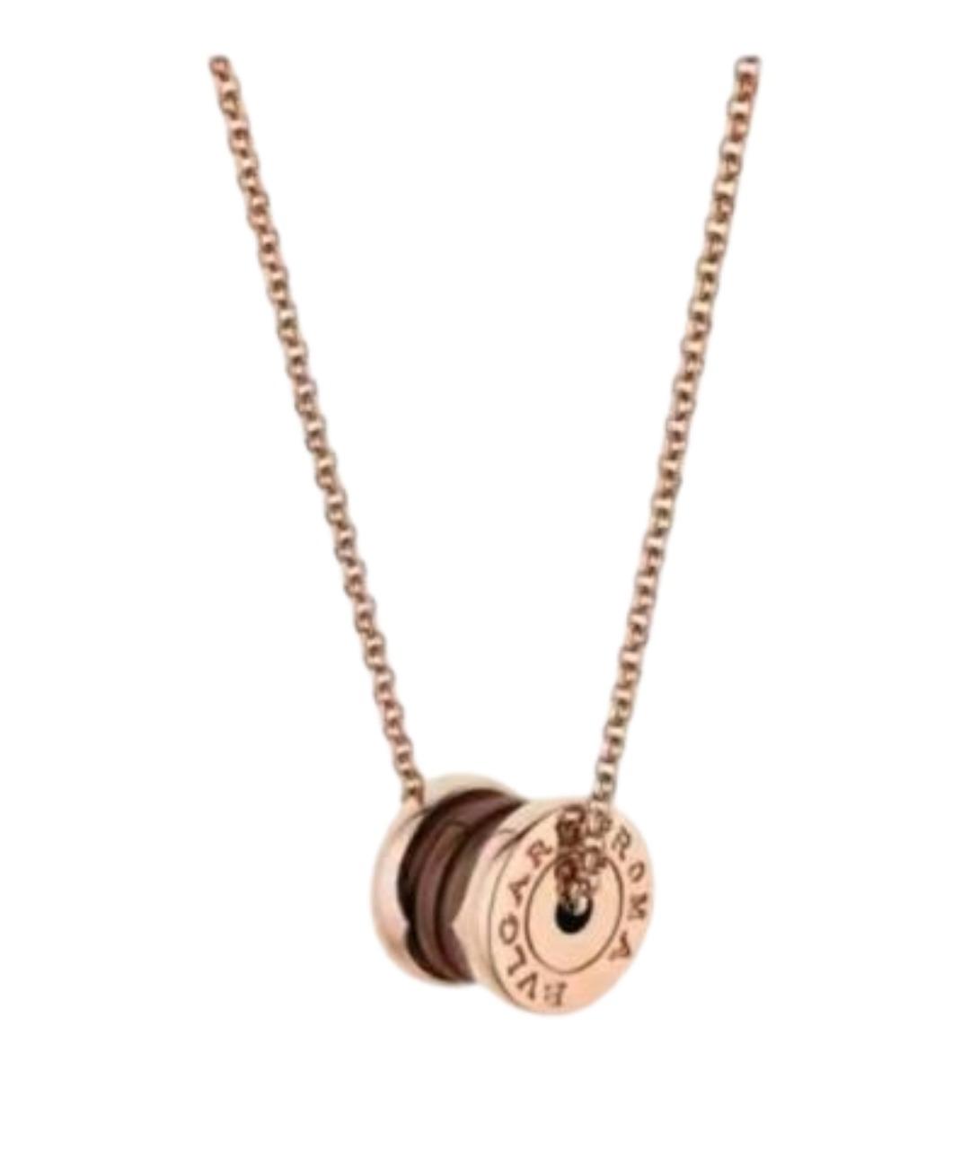 BVLGARI Золотое колье из розового золота, фото 1