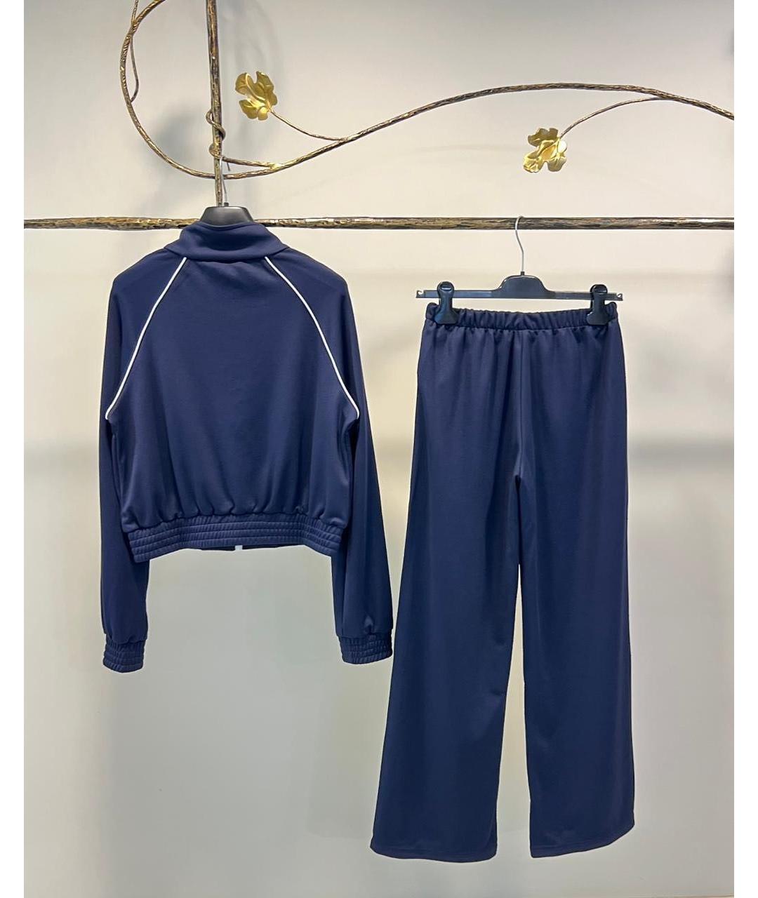 SPORTY AND RICH Темно-синий полиэстеровый спортивные костюмы, фото 2