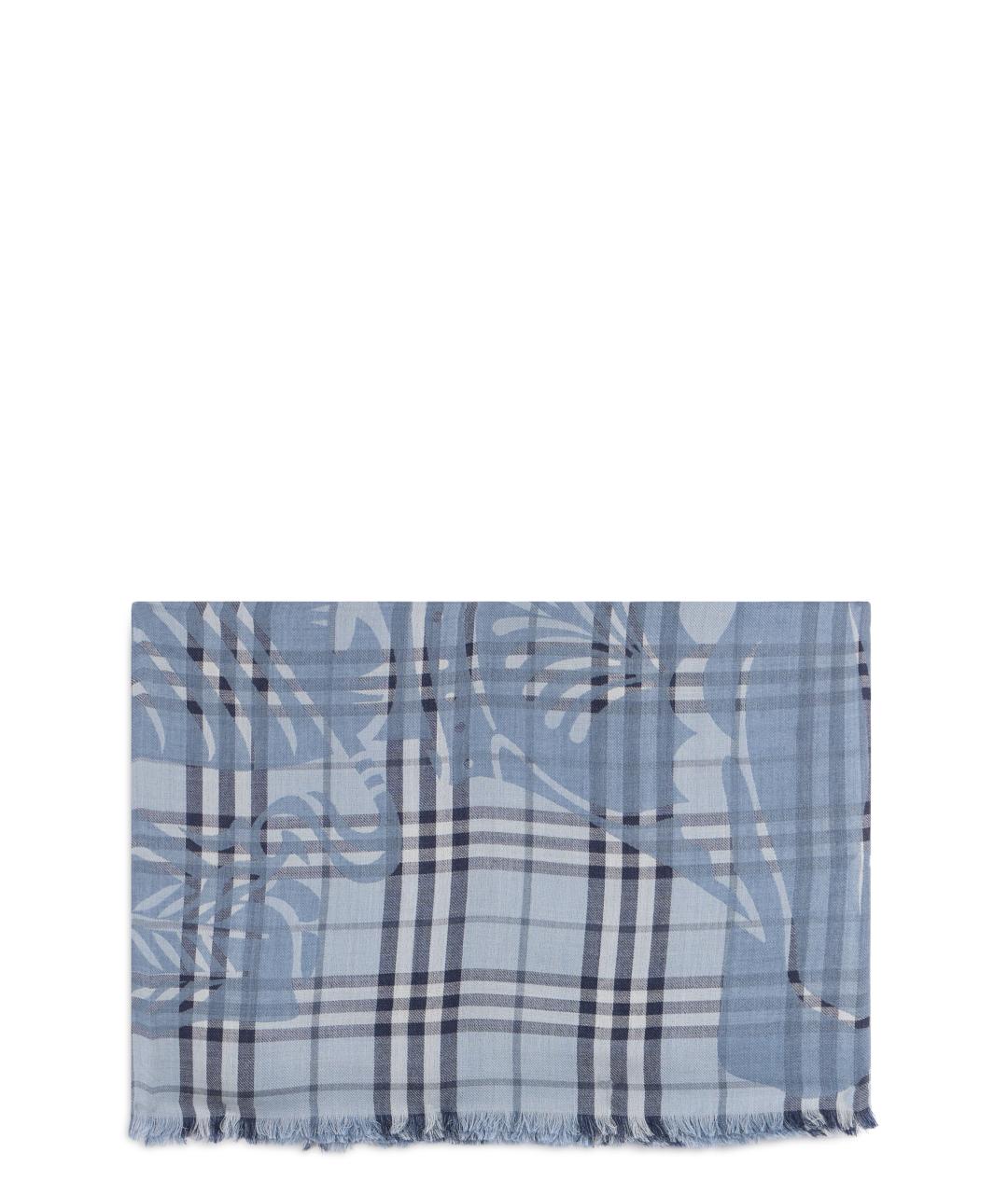 BURBERRY Мульти шерстяной шарф, фото 1