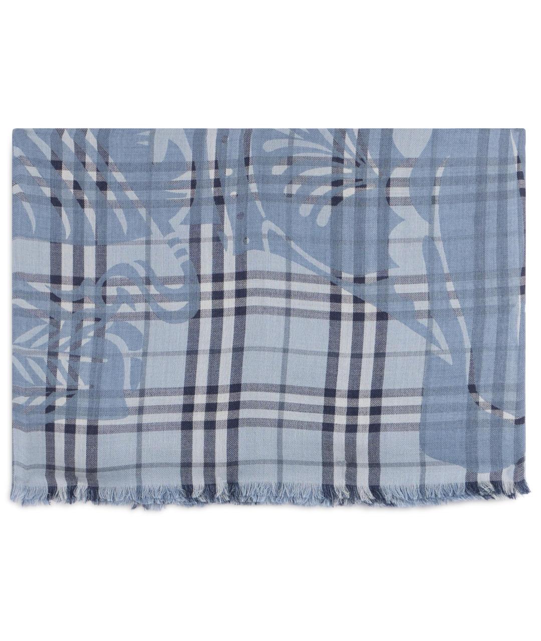 BURBERRY Мульти шерстяной шарф, фото 2